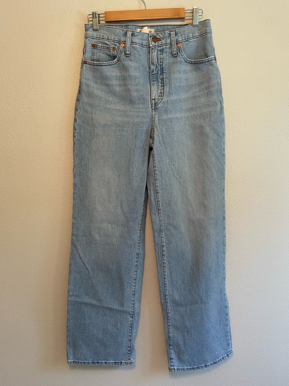 Madewell Slim Wide Leg Full Length Women's Jeans size 28